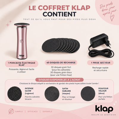 Klap™ – Kit Beauté Pieds
