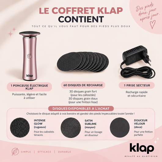 Klap™ – Kit Beauté Pieds